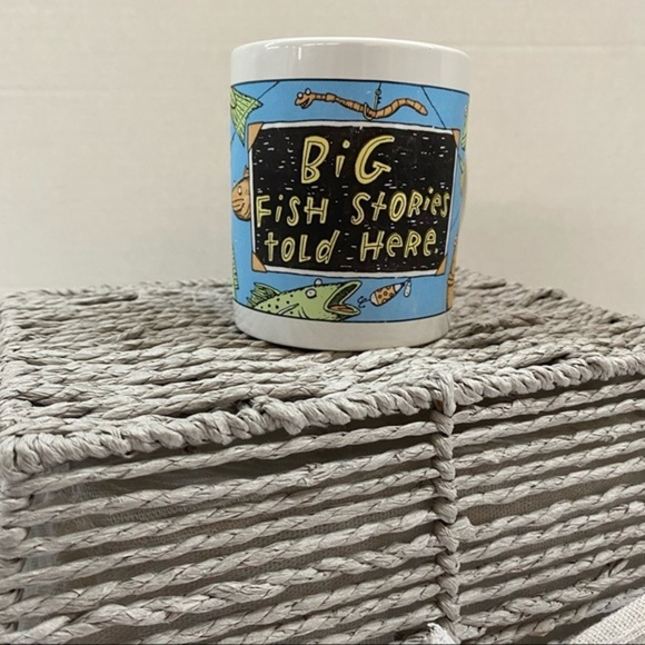 Shoebox Hallmark Coffee Mug - Big Fish Stories Told Here - Picture 1 of 10